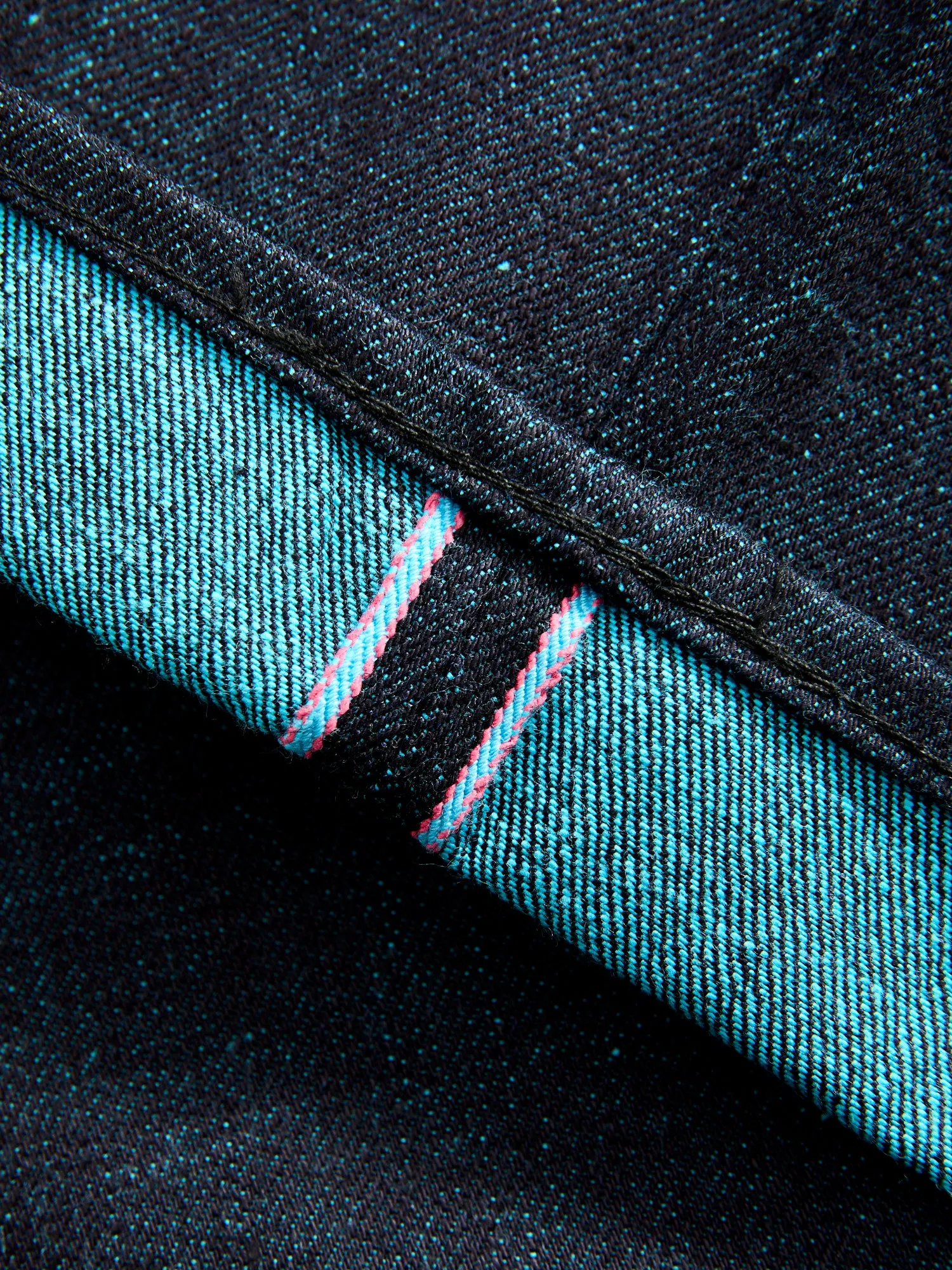 0605-IMSP "Indigo Mint" 15.7oz Selvedge Denim - Natural Tapered Fit