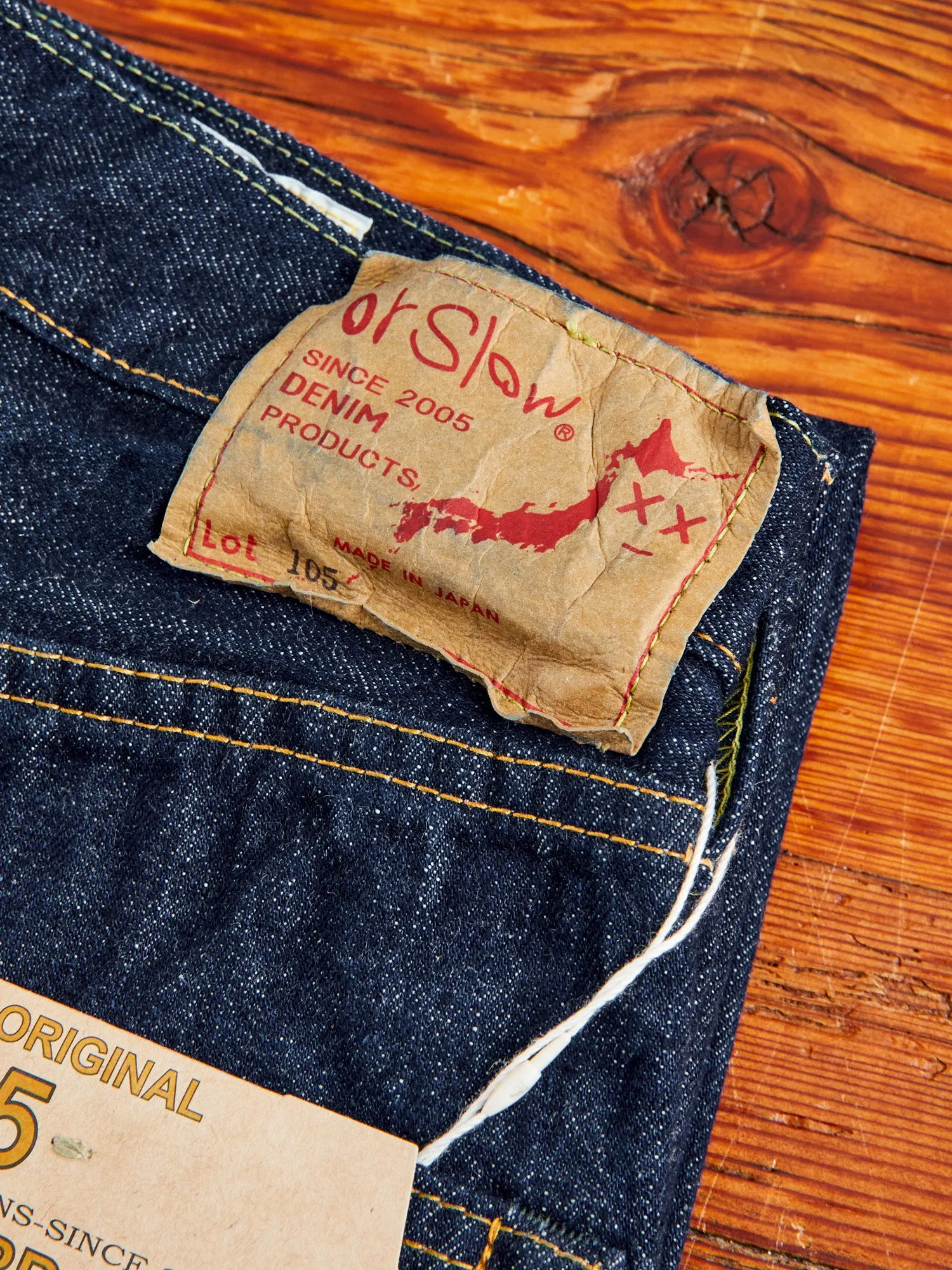 105 13.5oz Selvedge Denim - Standard Fit