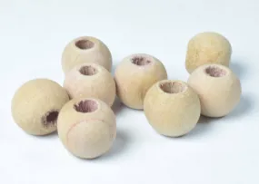 10mm Round Matte Wooden Beads, Wooden Beading Tools, 3.5mm hole size, Macrame Beads, Round Wooden Beads, DIY, Wholesale Matte Wood Beads