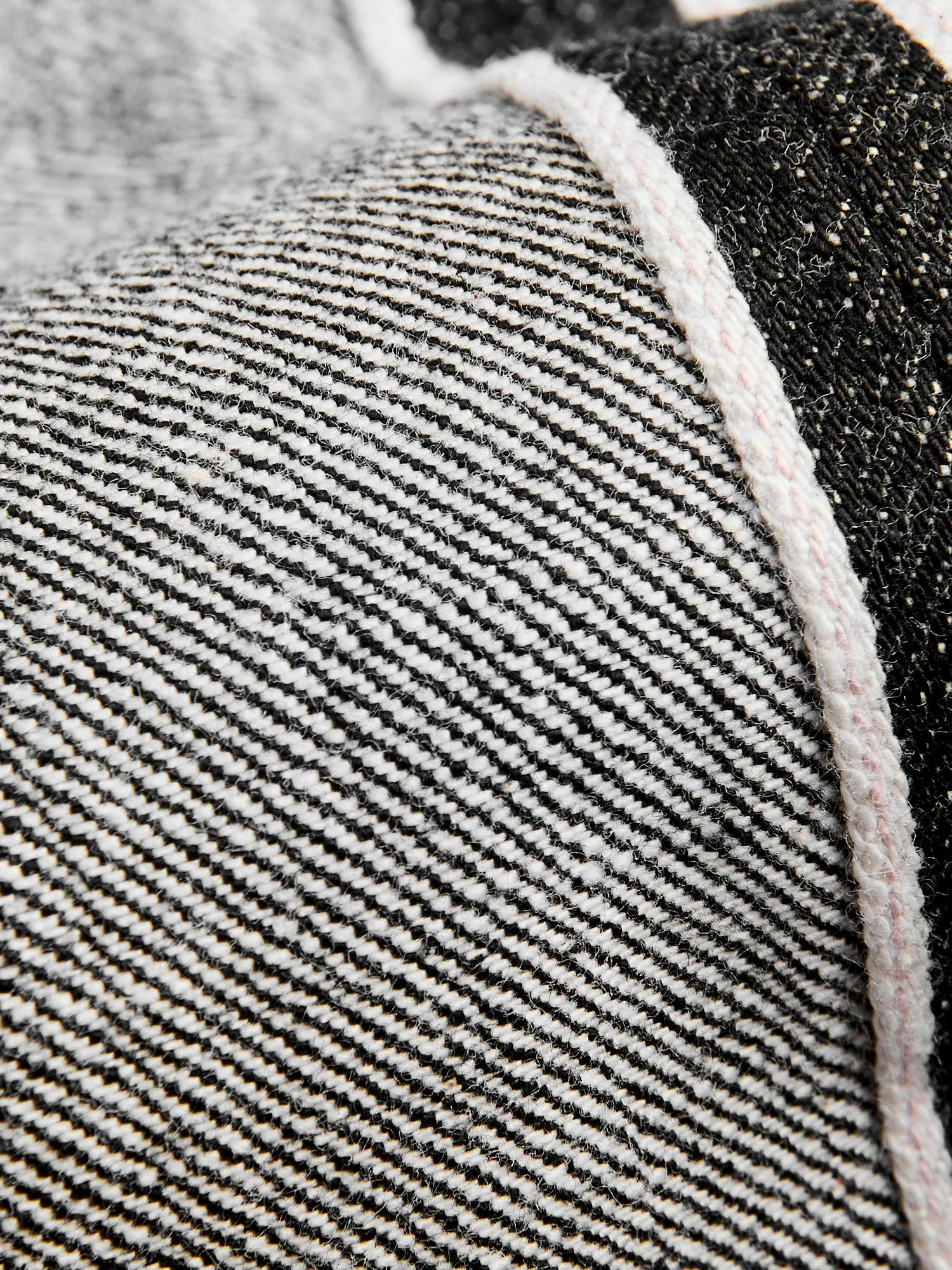 1108BK 14oz Black Selvedge Denim - Slim Straight Fit