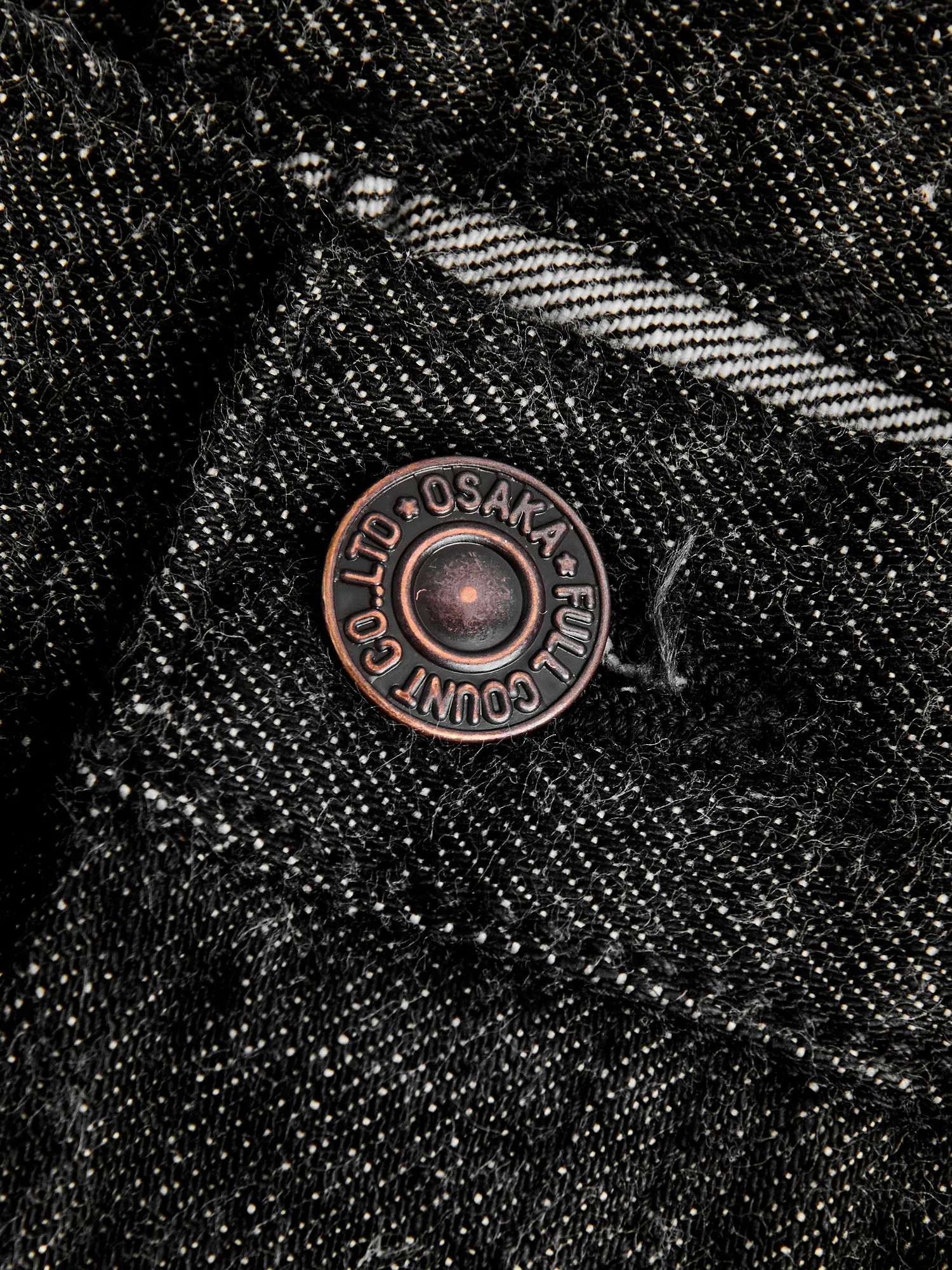 1108BK 14oz Black Selvedge Denim - Slim Straight Fit