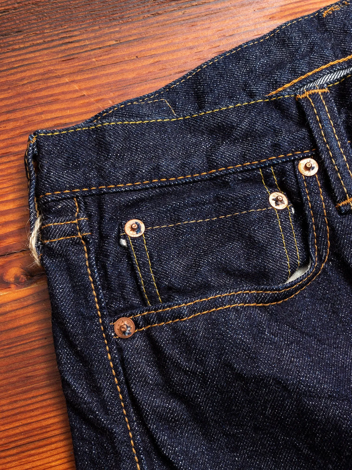1108W 13.75oz Selvedge Denim - Slim Straight Fit