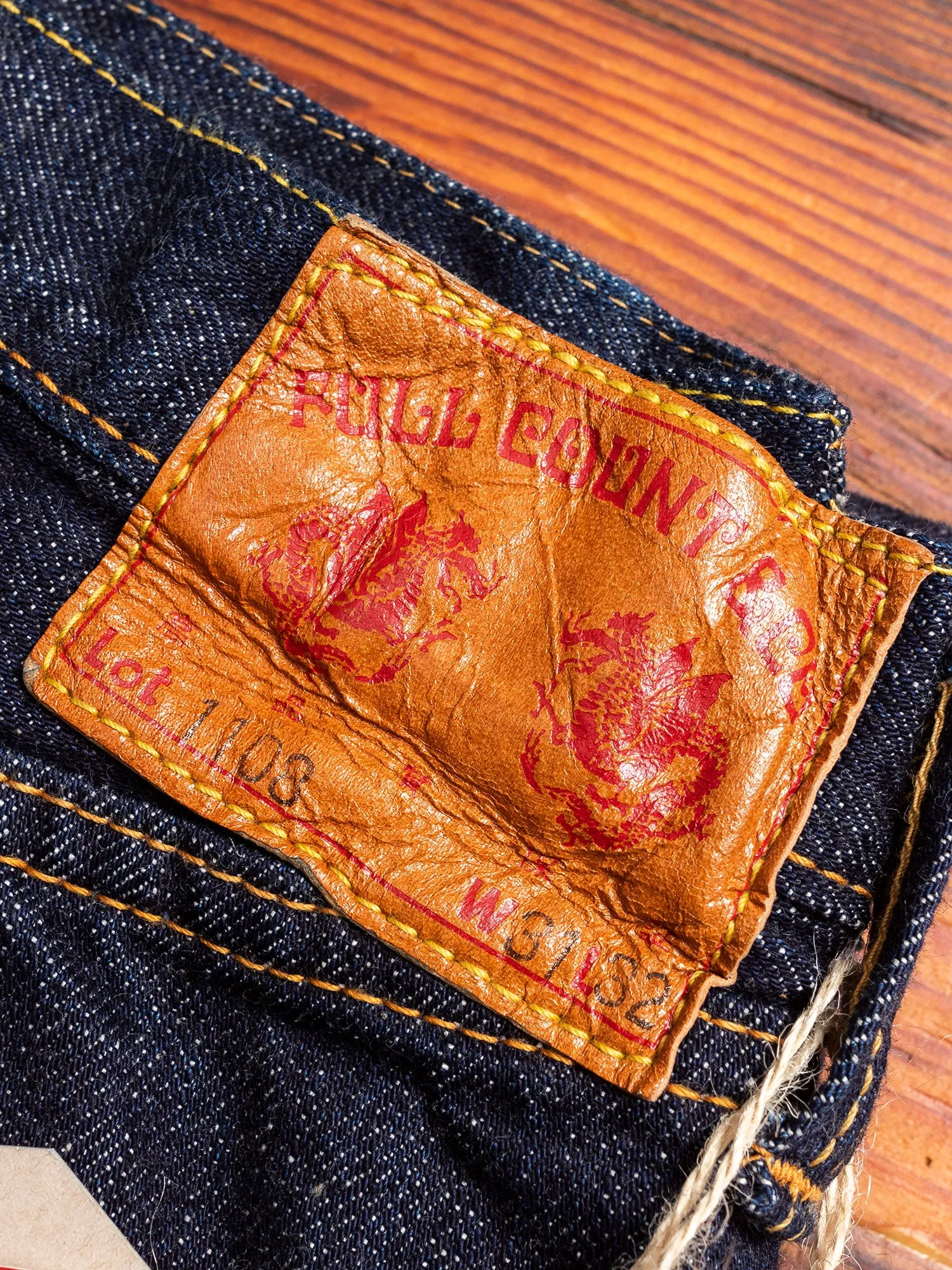 1108W 13.75oz Selvedge Denim - Slim Straight Fit