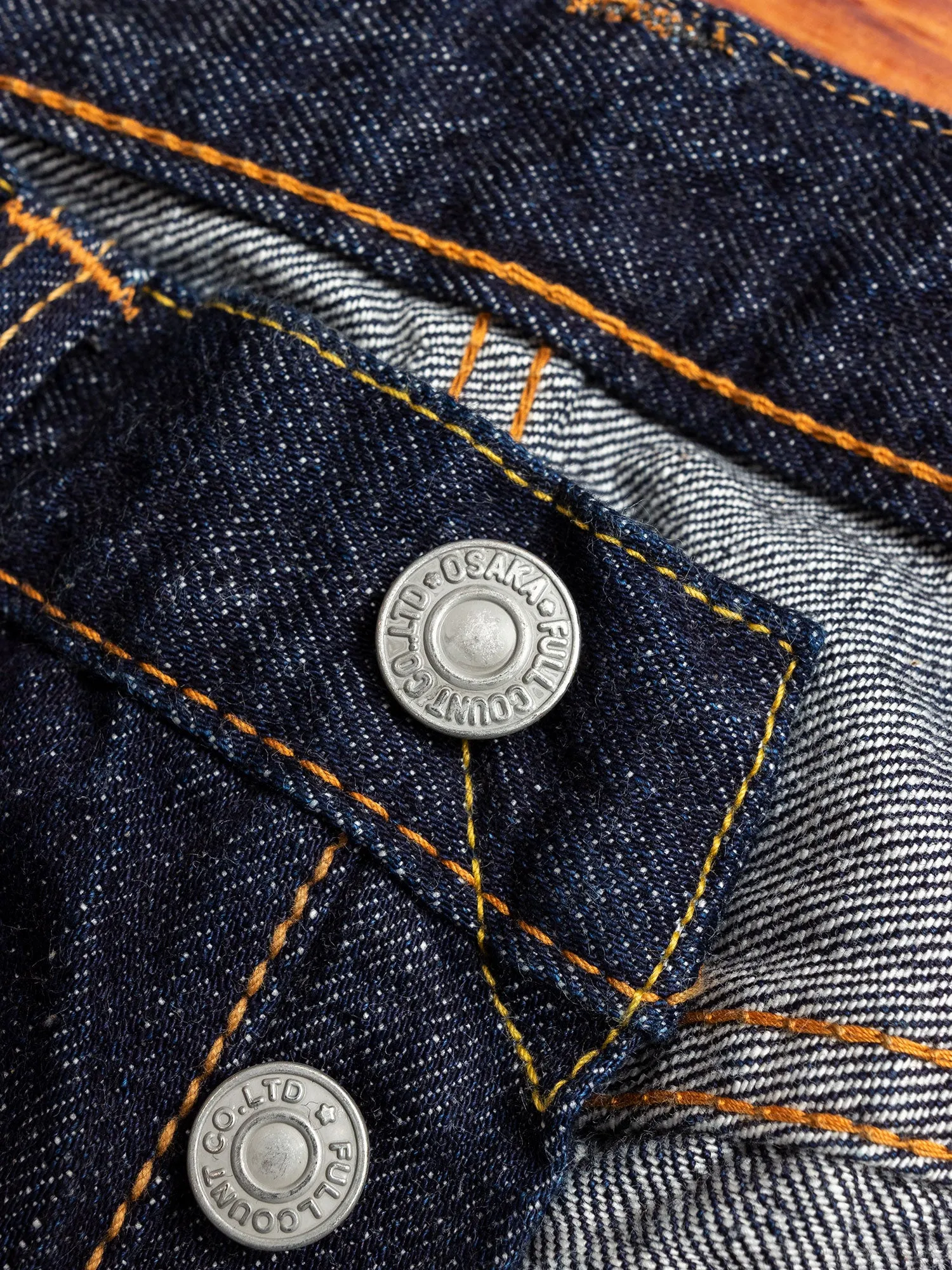 1108W 13.75oz Selvedge Denim - Slim Straight Fit