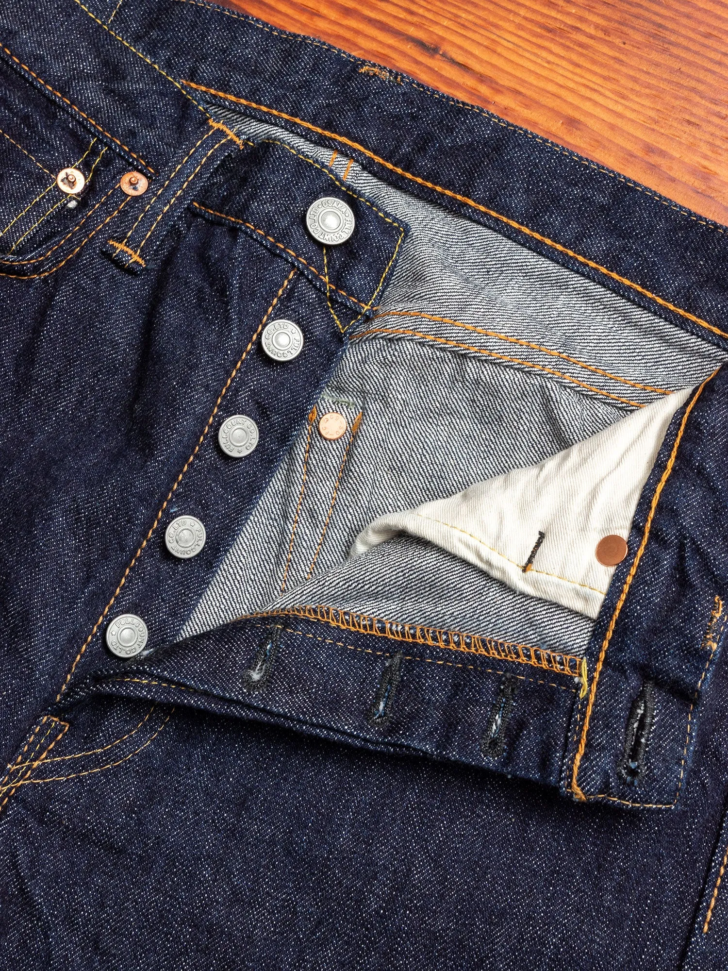 1108W 13.75oz Selvedge Denim - Slim Straight Fit