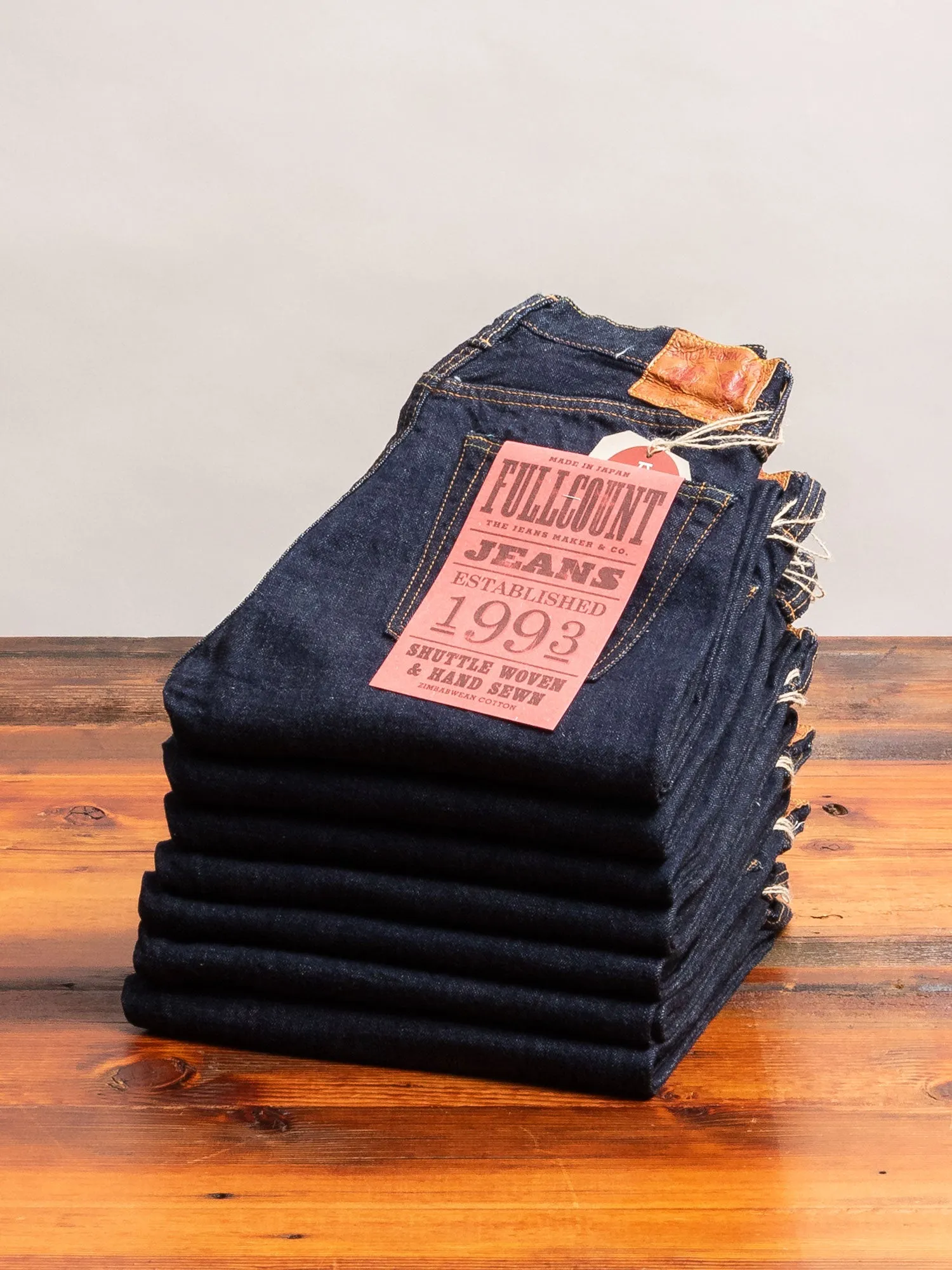 1108W 13.75oz Selvedge Denim - Slim Straight Fit