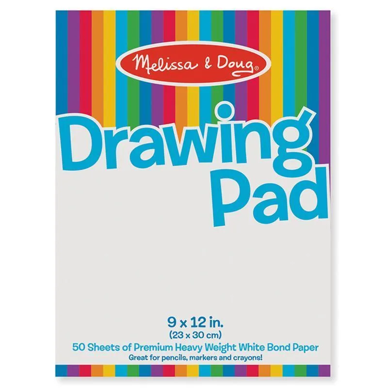 (12 Ea) Drawing Pad 9 X12