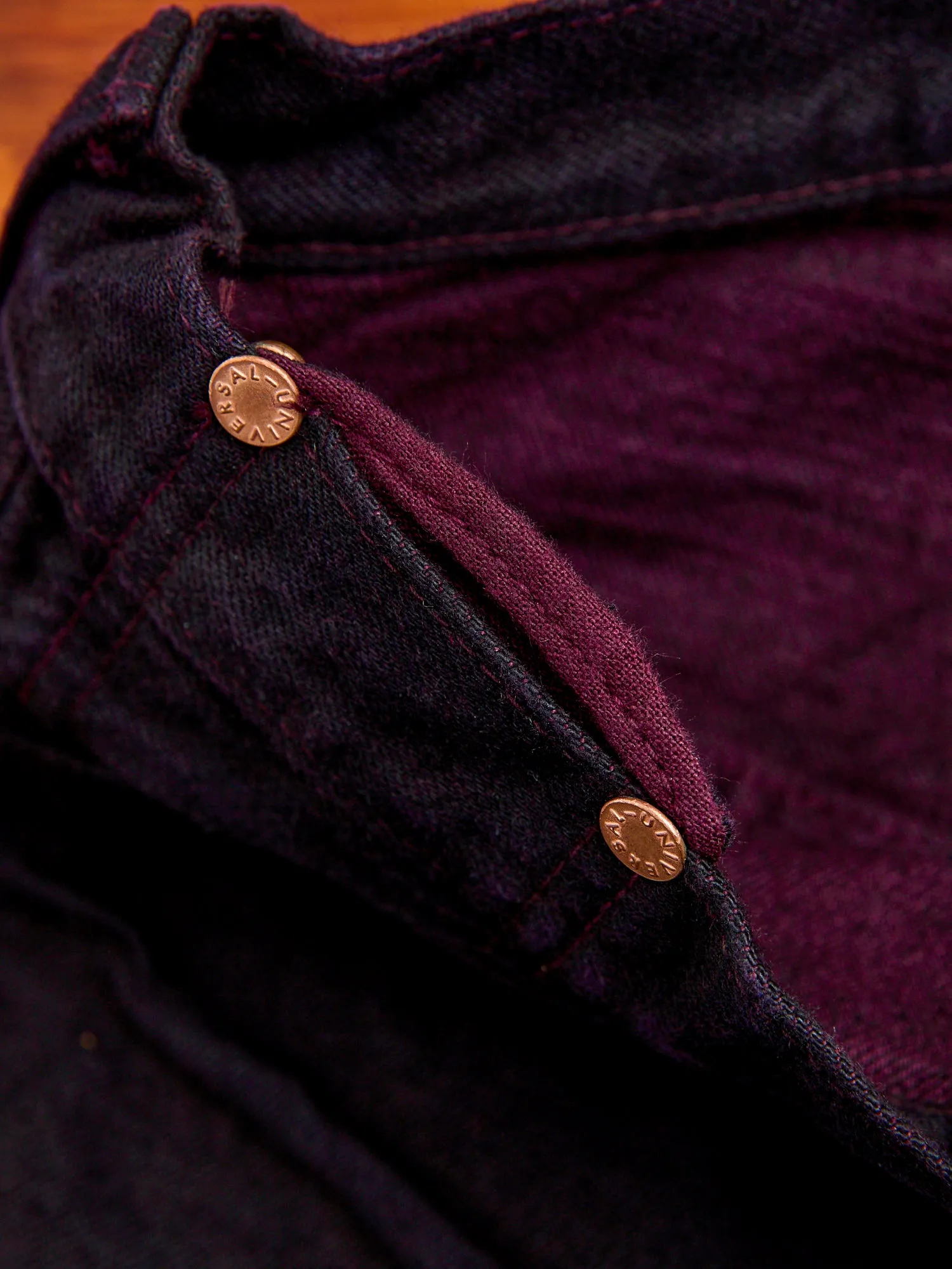 132 "Hadal Purple Overdye" 16oz Selvedge Denim - Wide Fit
