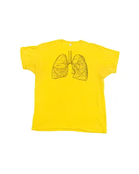 1980s Human Anatomy Lungs Vintage T-Shirt