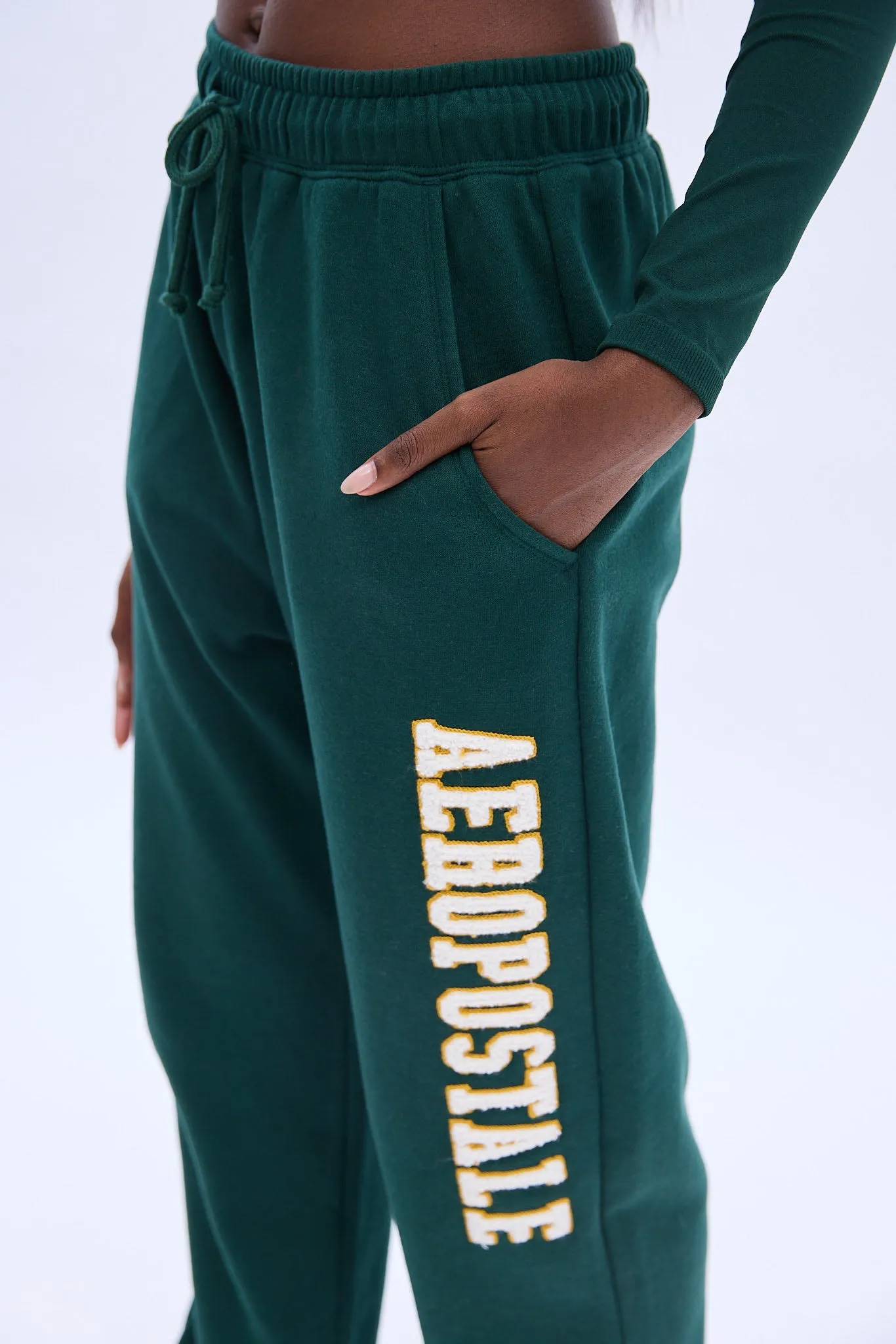 AERO Graphic Boyfriend Jogger