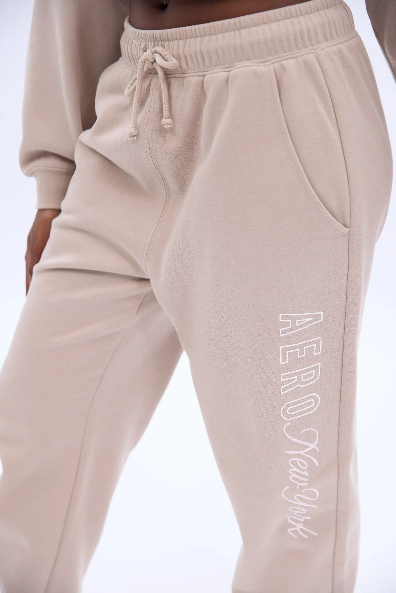 AERO Graphic Boyfriend Jogger