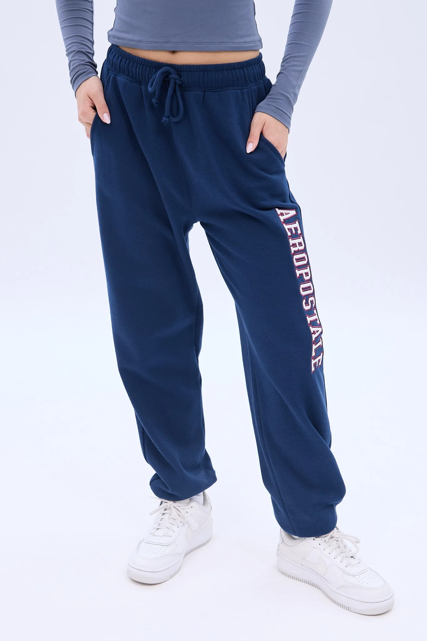 AERO Graphic Boyfriend Jogger
