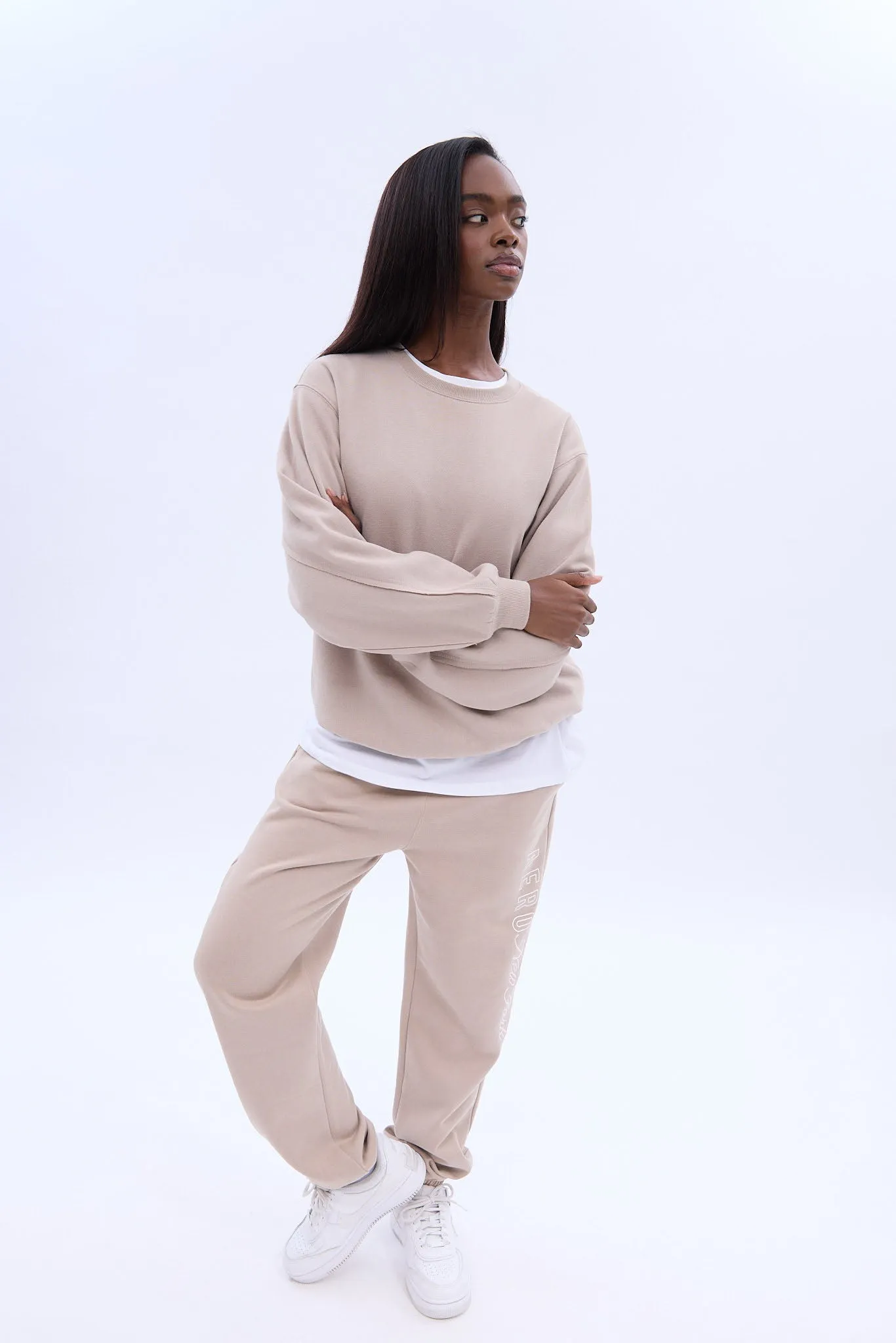AERO Graphic Boyfriend Jogger