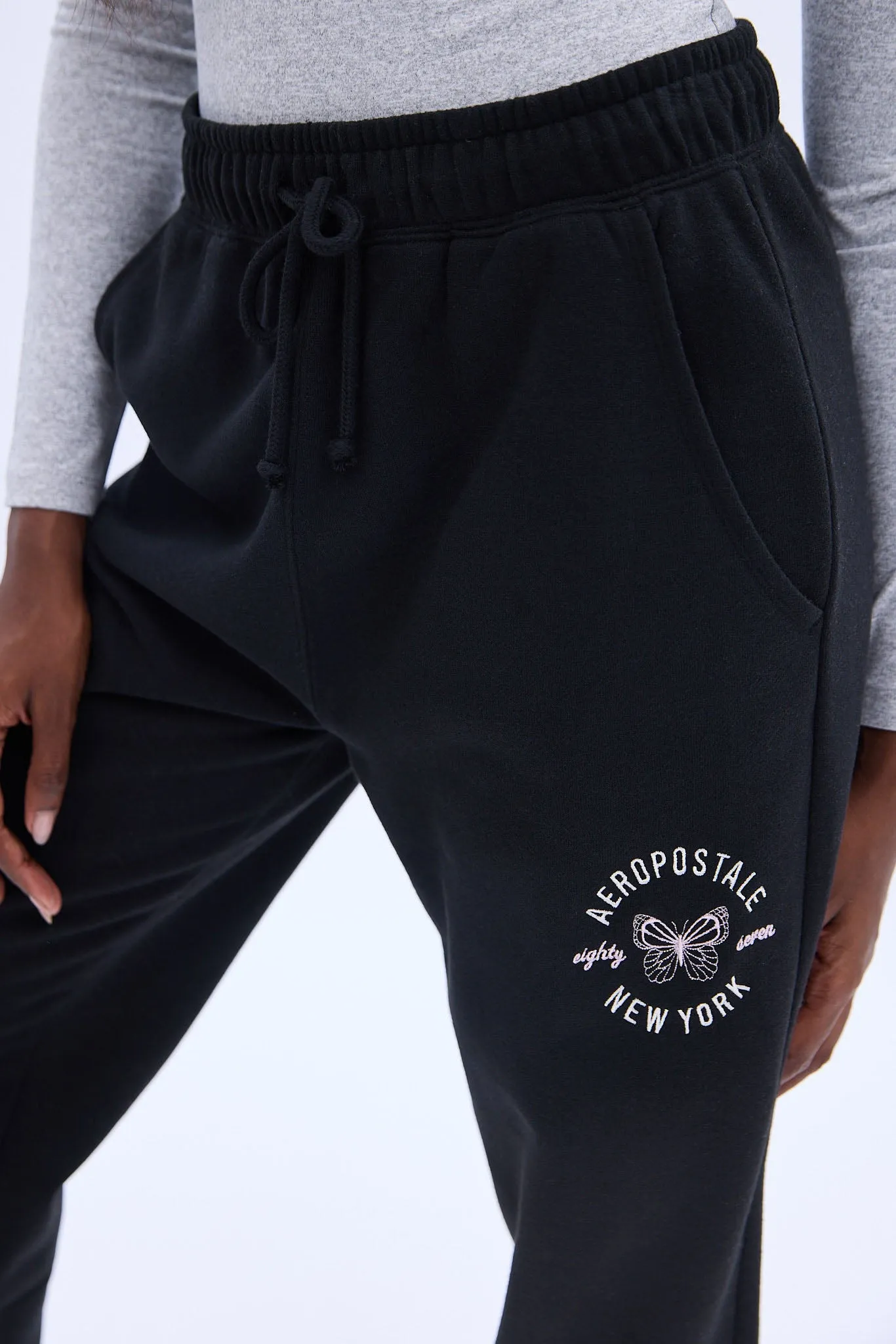 AERO Graphic Boyfriend Jogger