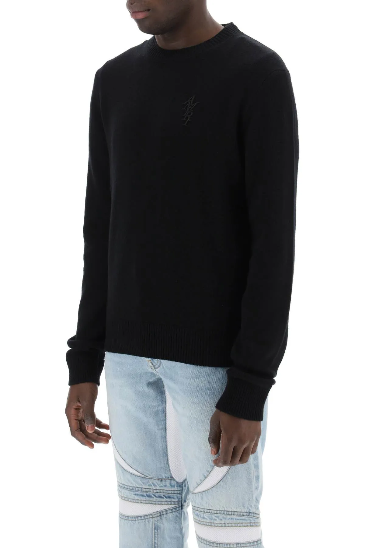 Amiri Men's Stack Cashmere Sweater