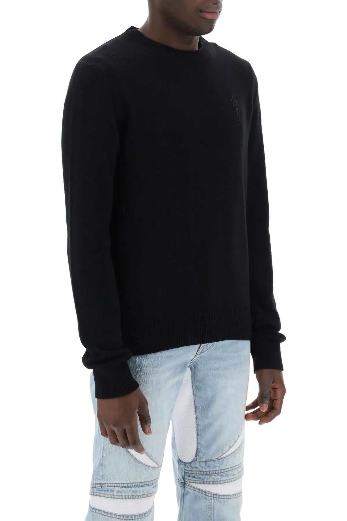 Amiri Men's Stack Cashmere Sweater