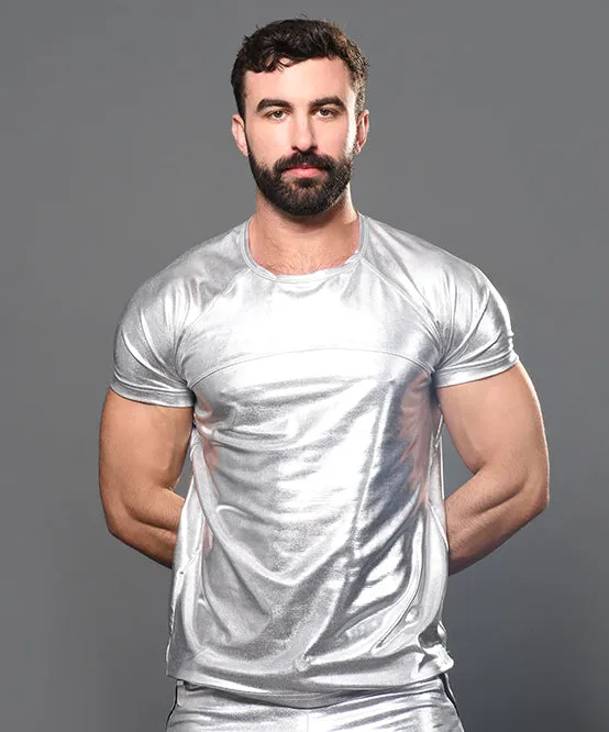 Andrew Capsule Space - Metallic Tee