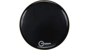 Aquarian Force II Resonant Bass Drum Head Black 22 in.