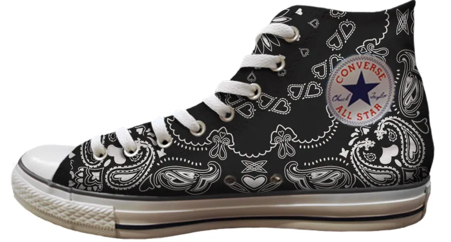 Baggins Original Hi Top Bandana Black