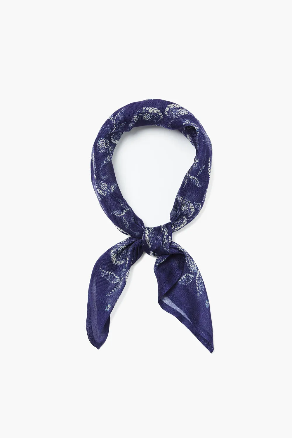 Bandana Bellwether Blue Paisley