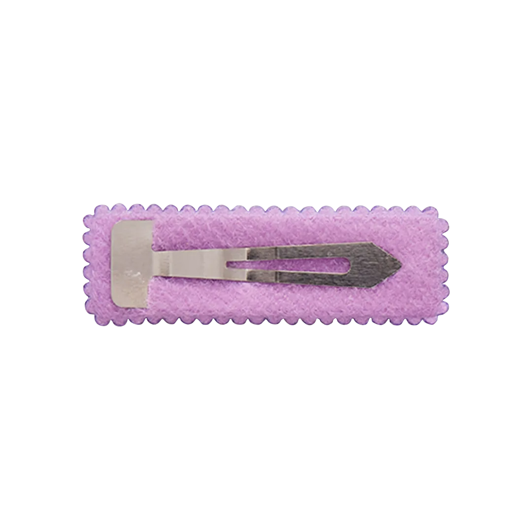Bari Lynn Crystal Snap Clip - Tanzanite