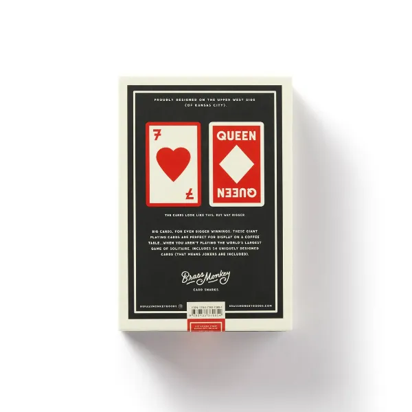 Big Deal Giant Playing Cards