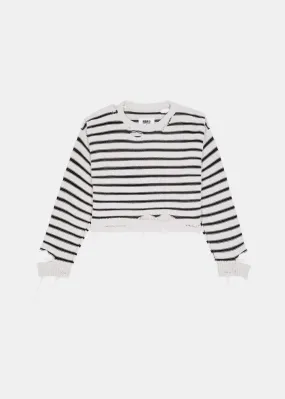 Black And White Striped Sweater