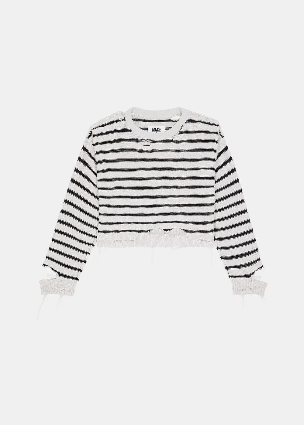Black And White Striped Sweater