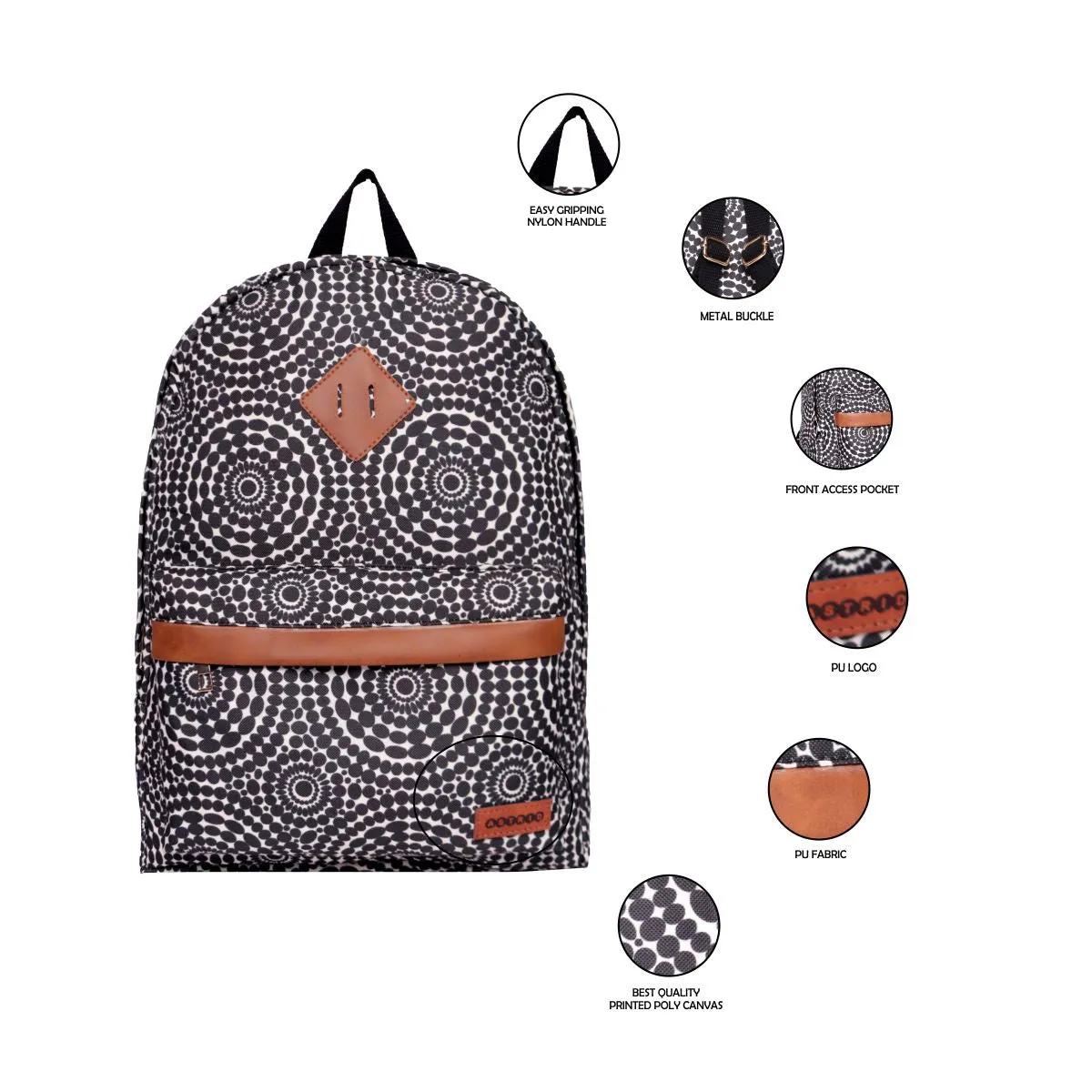 Black/White Girls  Backpack