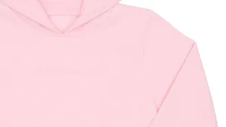 CHAMPION JUNIOR TONAL SCRIPT PINK HOOD