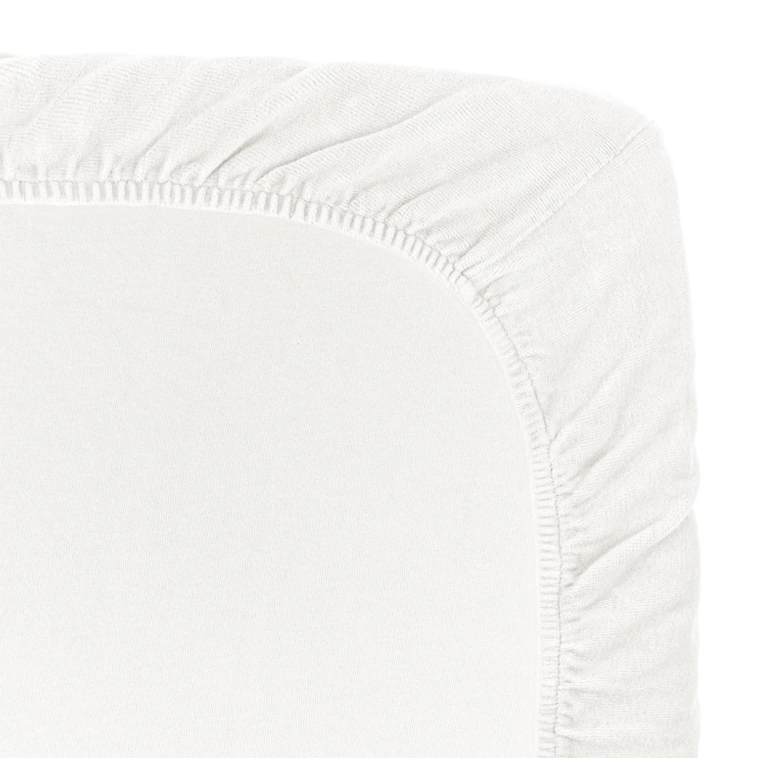 Changing Pad Fitted Cover - JV Jersey Velvet - S000 Natural