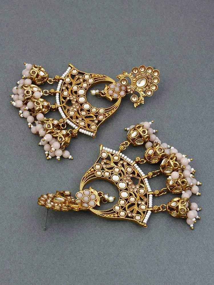 Crepe Bella Jhumkis