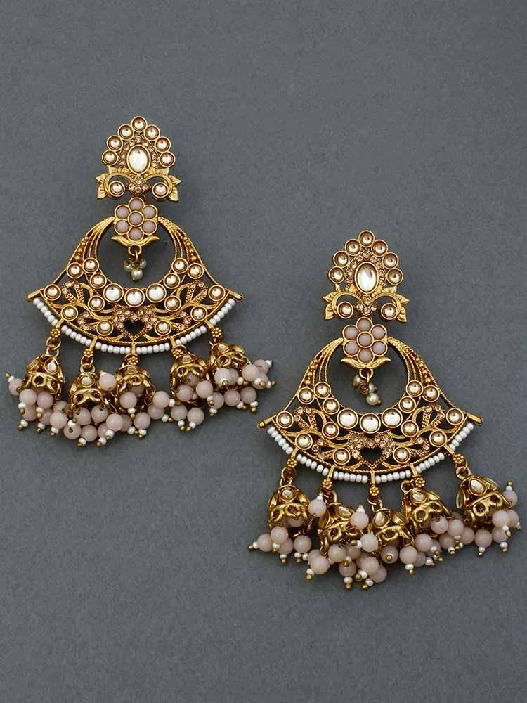 Crepe Bella Jhumkis