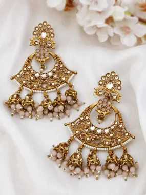 Crepe Bella Jhumkis