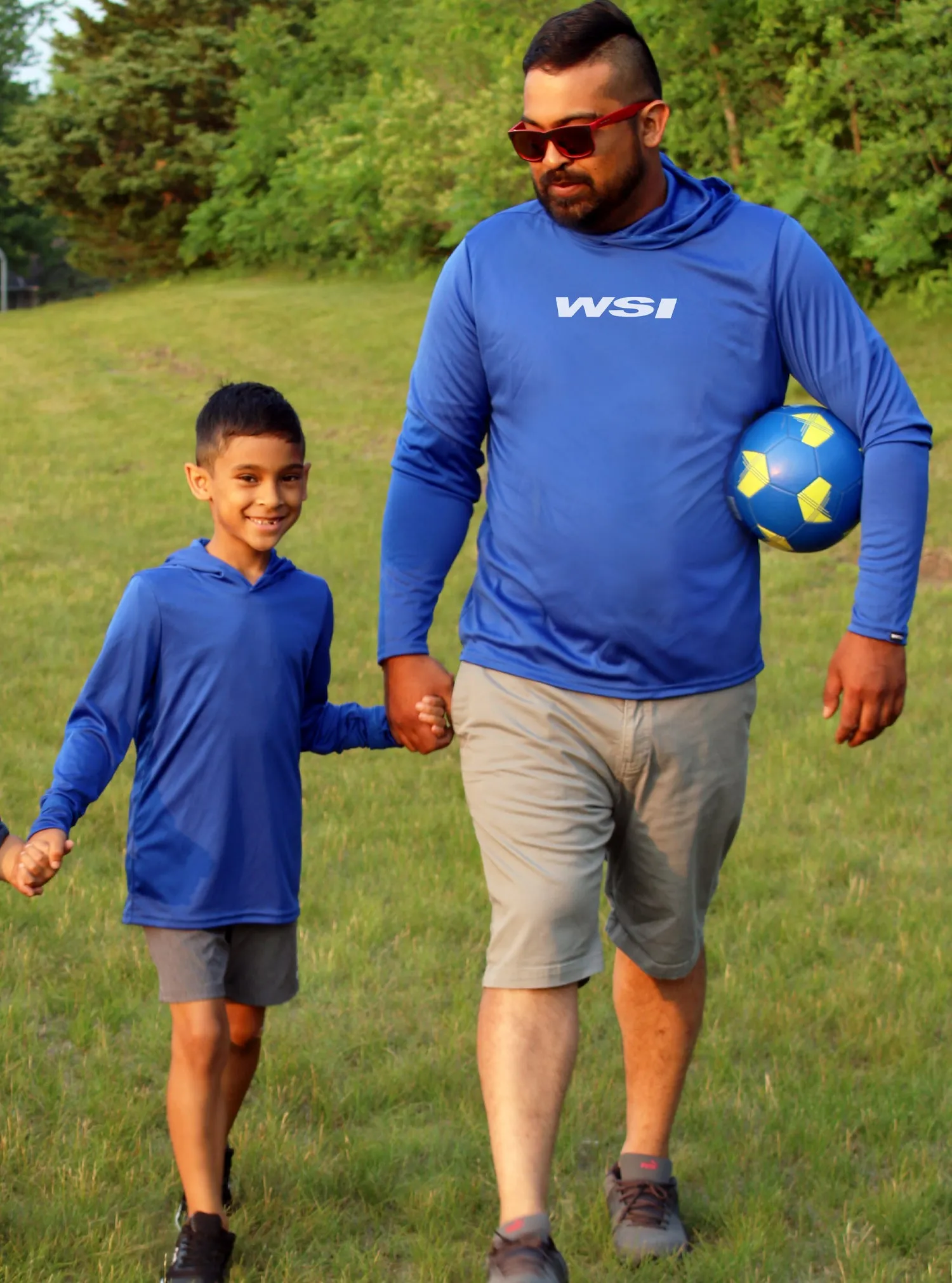 Daddy and Me WSI Microtech Sun Hoodie