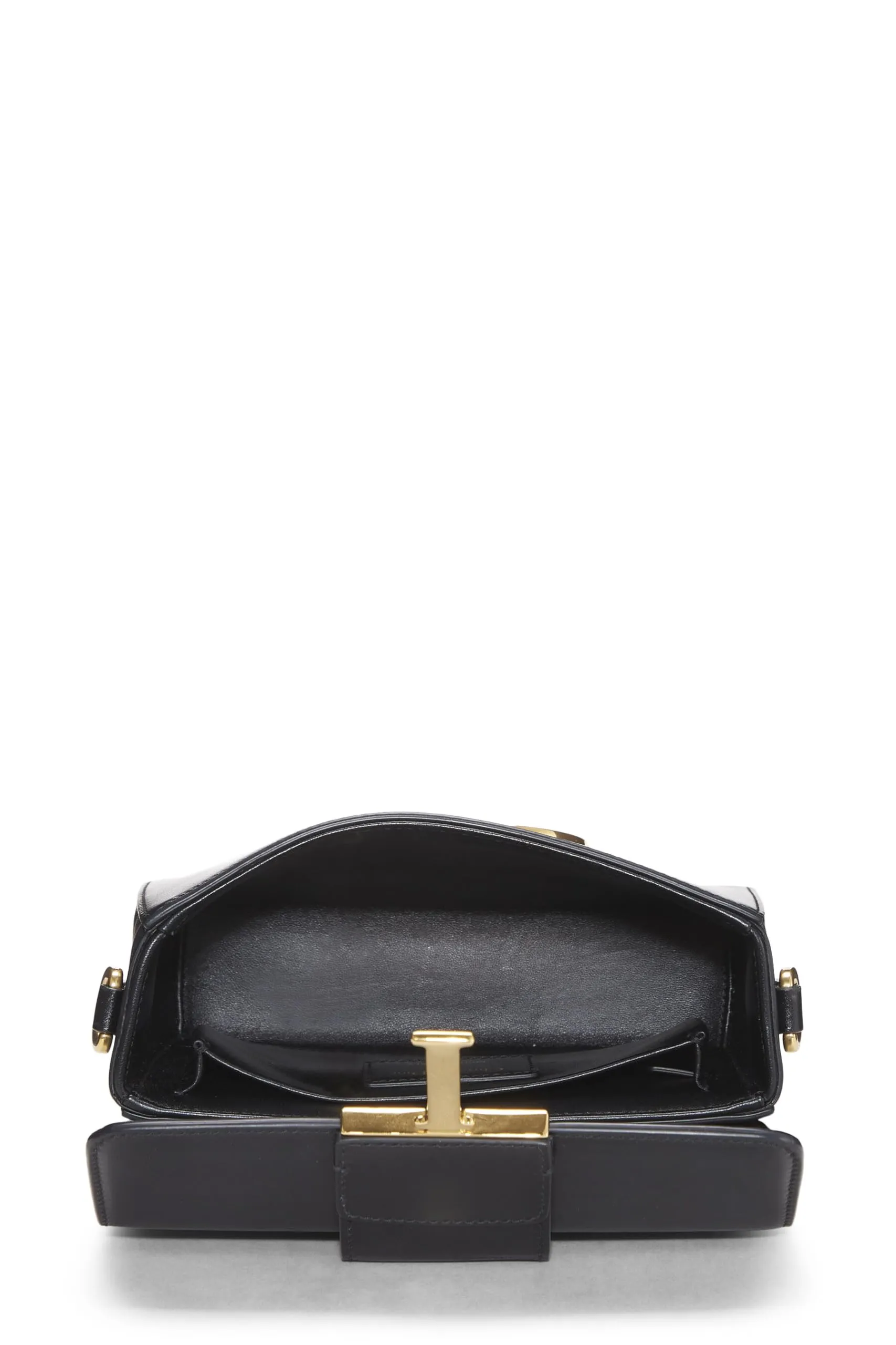 Dior,  Black Calfskin 30 Montaigne Box Bag, Black