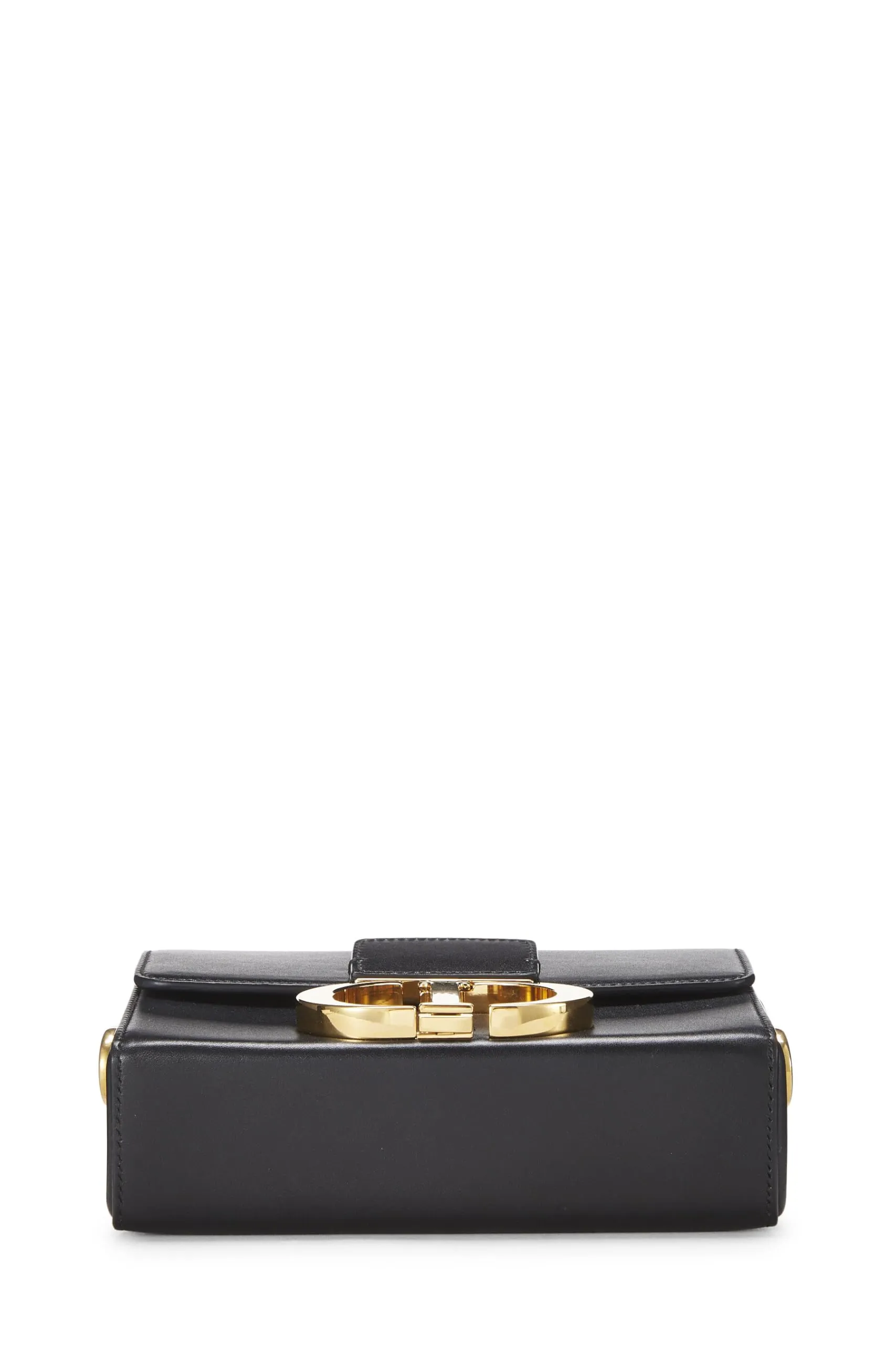 Dior,  Black Calfskin 30 Montaigne Box Bag, Black
