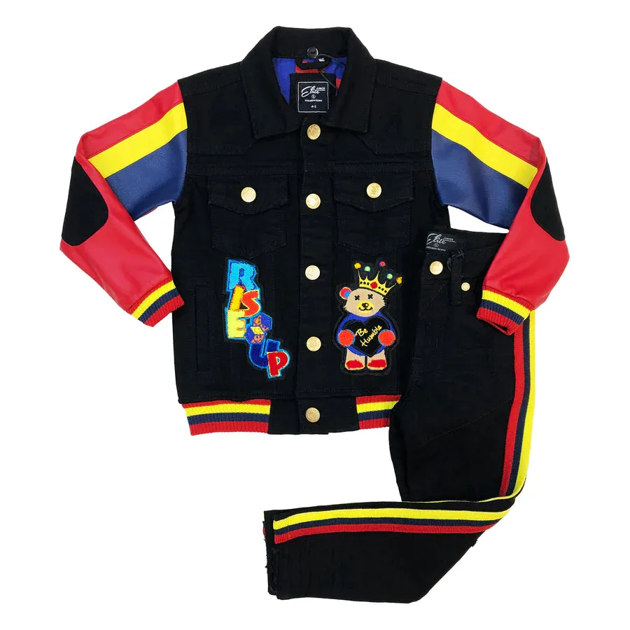 Elite Denim Kids 'MAFIA-ll' Denim Jacket 463-T1-JR