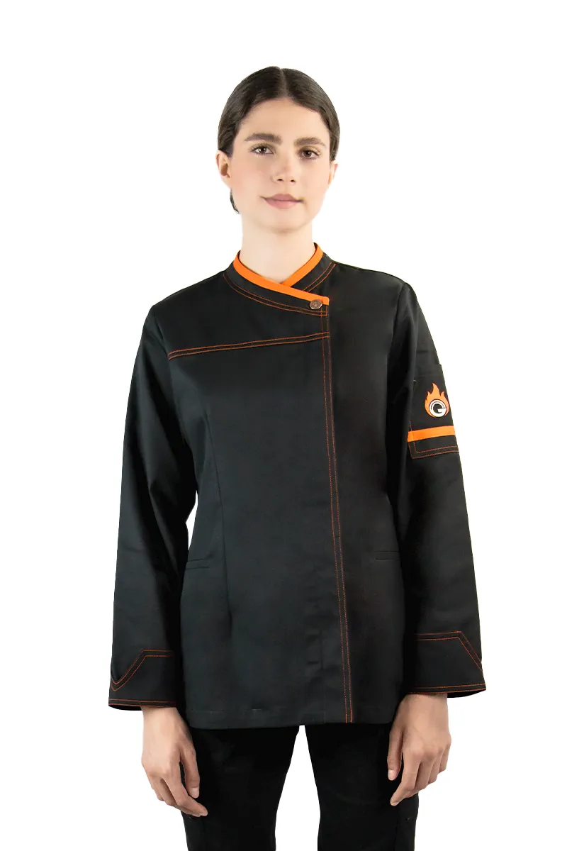 Gavito's Black Chef Jacket | Women's