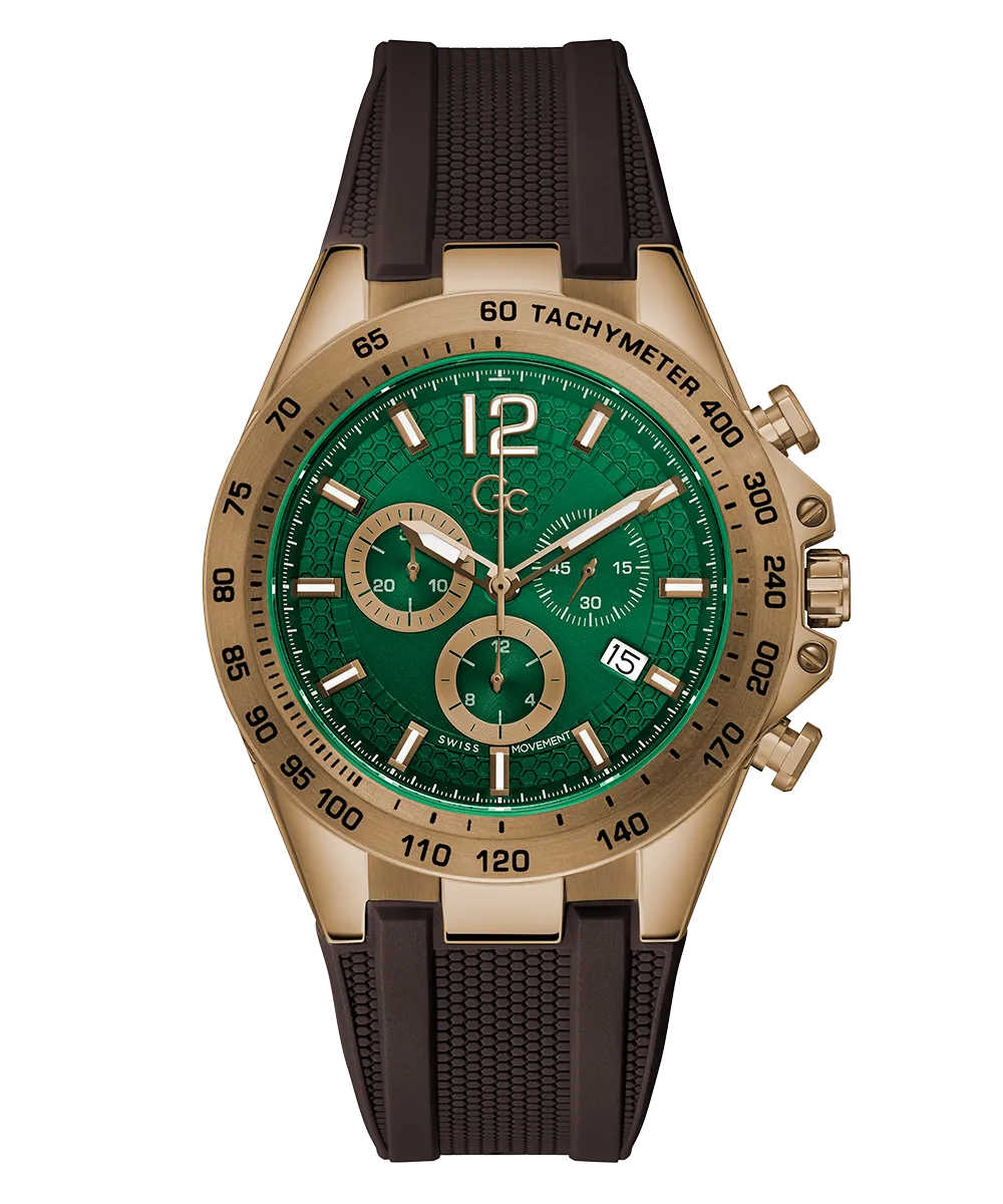 Gc Audacious Chrono Silicone