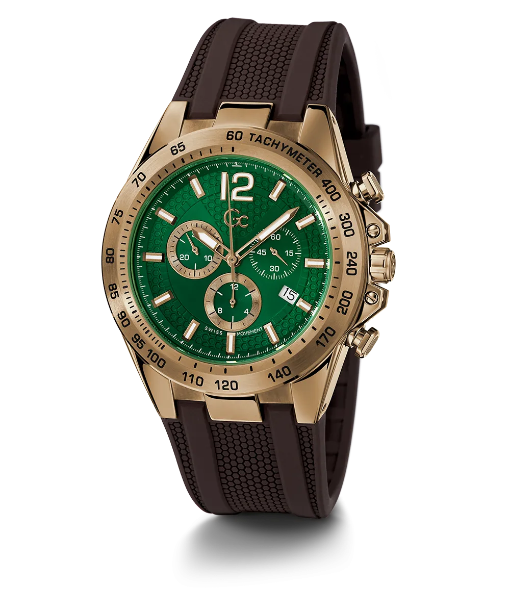 Gc Audacious Chrono Silicone