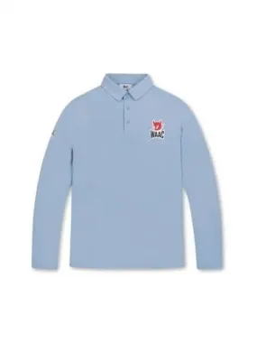 Golf Player Original Long Sleeve Polo T Shirt WMTBX24241SBX Domestic Product
