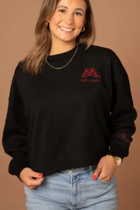 Gophers Embroidered Supersoft Crew