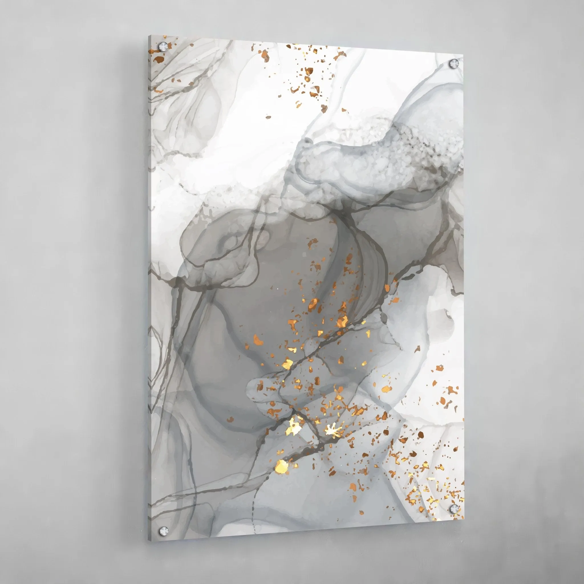Grey Marble Wall Art