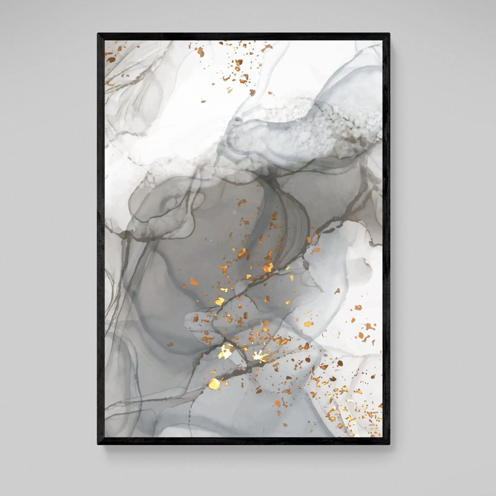 Grey Marble Wall Art