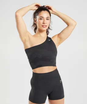 Gymshark Adapt Camo Tank - Lava | Black/Onyx Grey