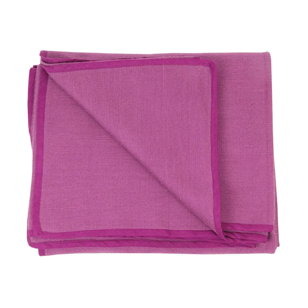 Hand Woven Cotton Yoga 'Seamless' Blanket