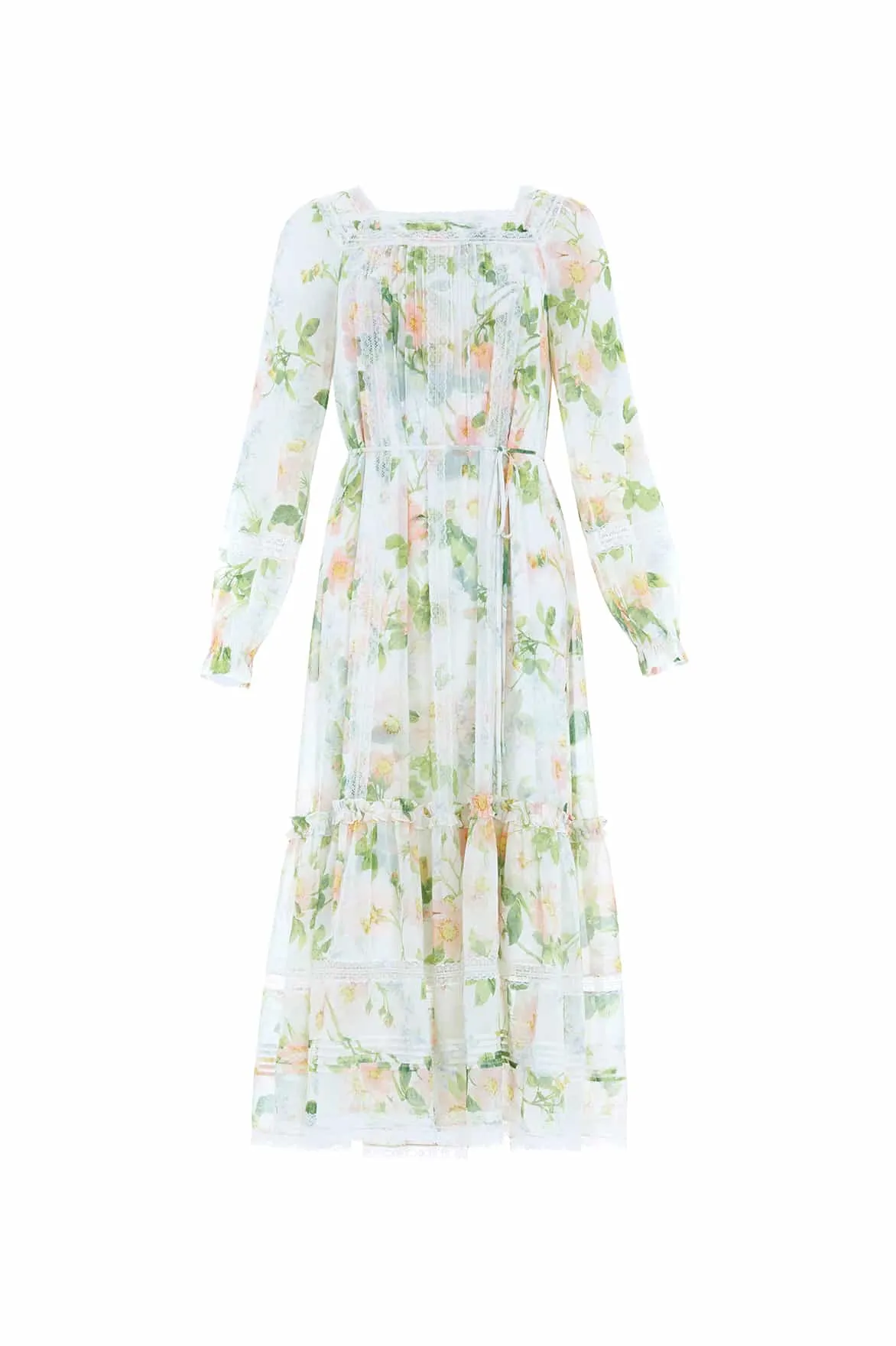 Immortal Rose Viola Georgette Ballerina Dress