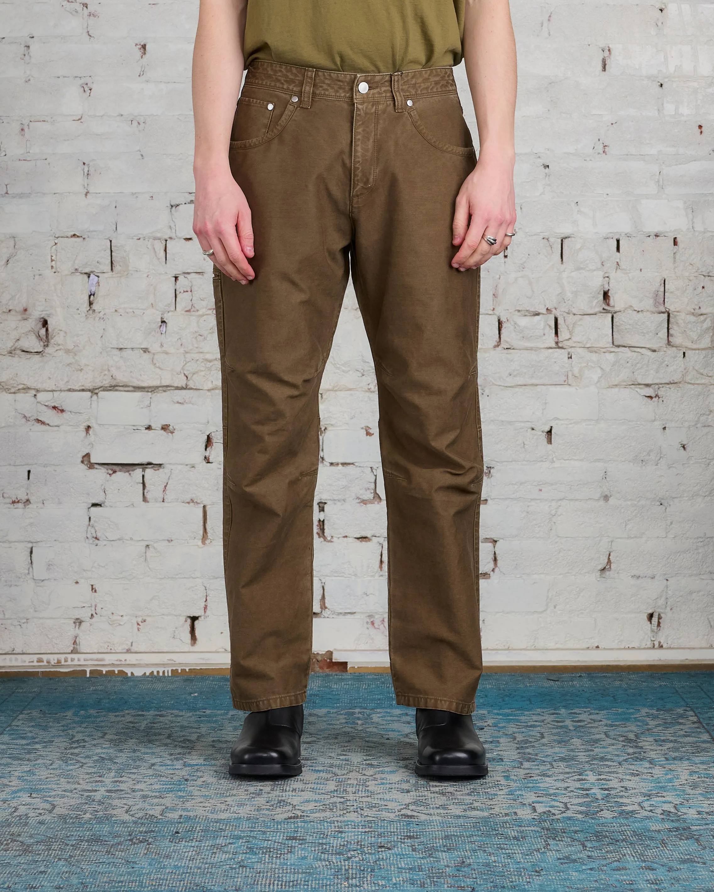 John Elliott Emilio Work Pant Brown
