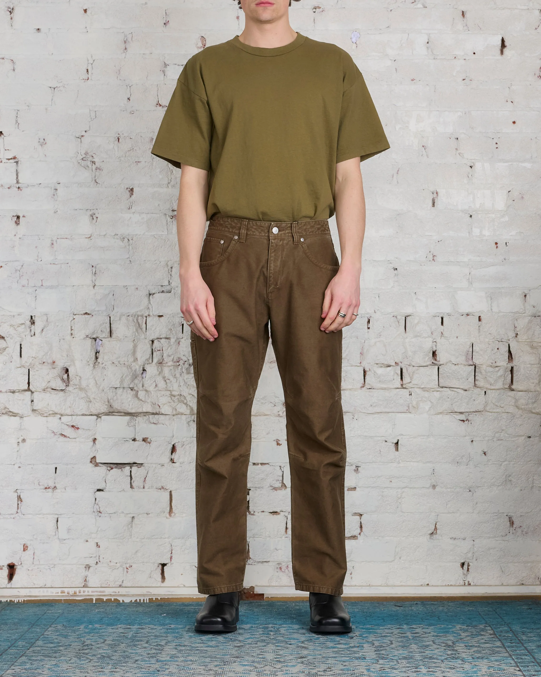 John Elliott Emilio Work Pant Brown